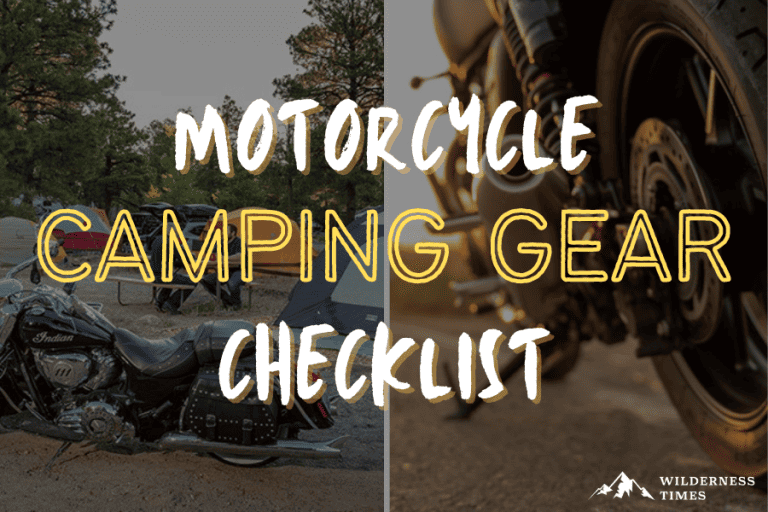 Motorcycle Camping Gear Checklist