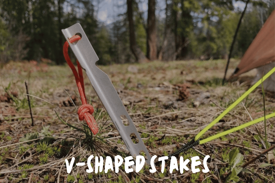 V-shaped Stakes