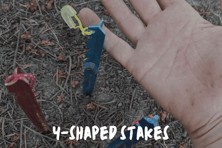 Y-shaped Stakes