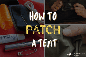 How To Patch A Tent