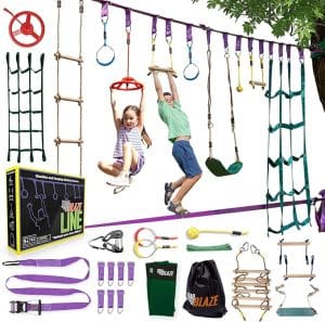 trailblaze ninja warrior obstacle course for kids