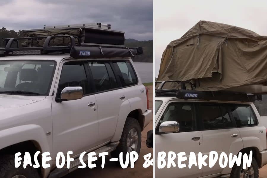 Best Rooftop Tent: Ease Of Set-Up & Breakdown
