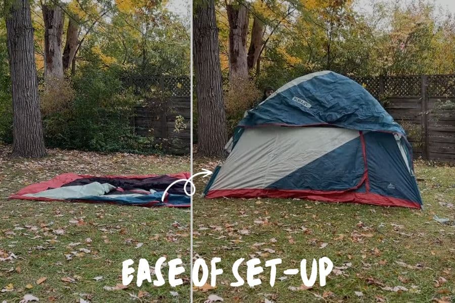 Best Kelty Tent: Ease Of Set-Up