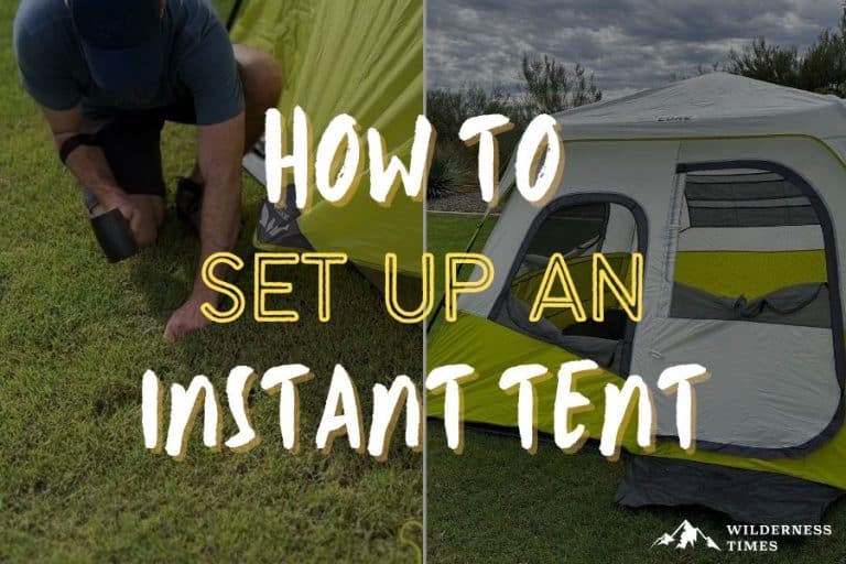 How To Set Up An Instant Tent