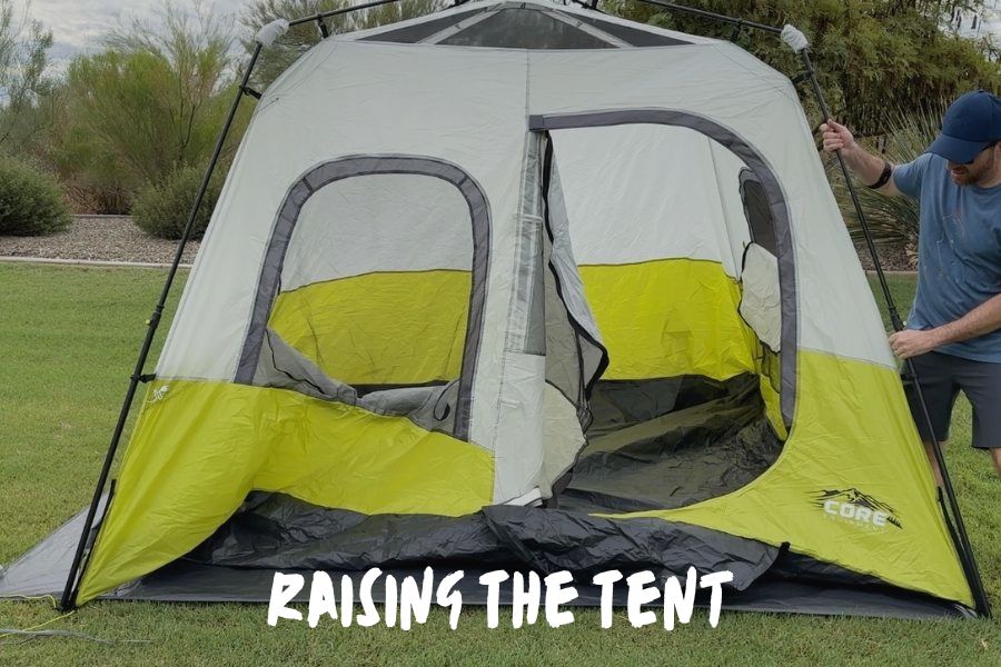 Raising The Tent