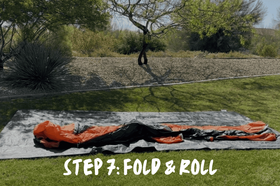 Step 7: Fold & Roll