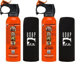 UDAP Pepper Power Bear Spray Self Defense Deterrent