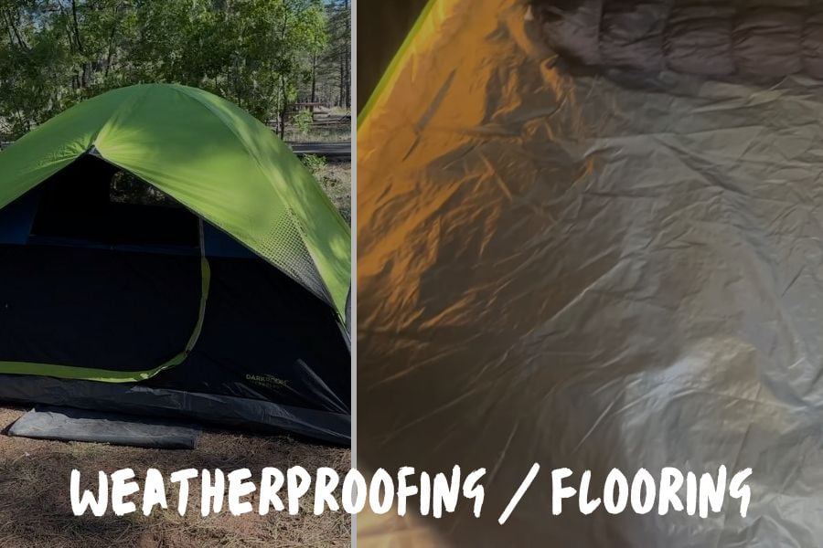 Coleman Vs. Ozark Trail Tents: Weatherproofing/Flooring