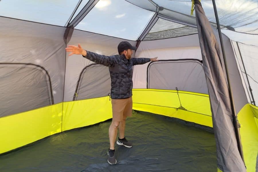 The CORE 10 Person Tent is Certifiably Huge