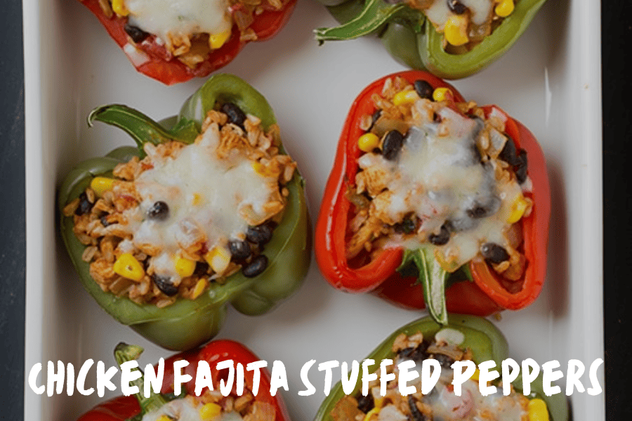 Chicken Fajita Stuffed Peppers