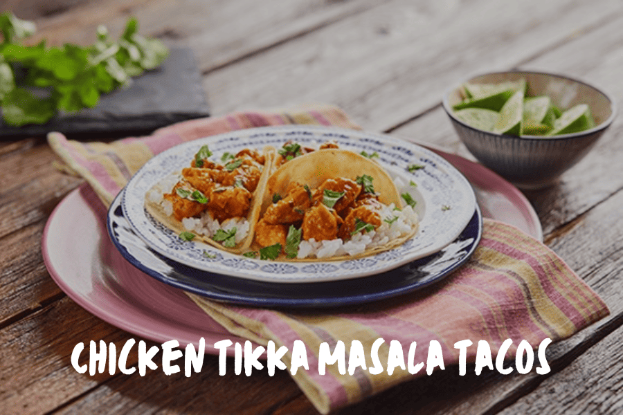 Chicken Tikka Masala Tacos