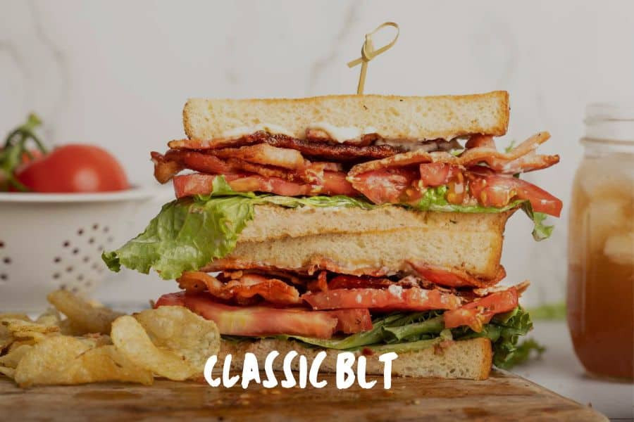 Best Camping Lunch Ideas: Classic BLT 