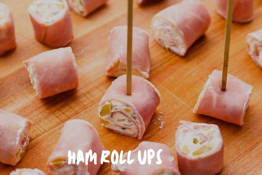 Best Camping Lunch Ideas: Ham Roll Ups