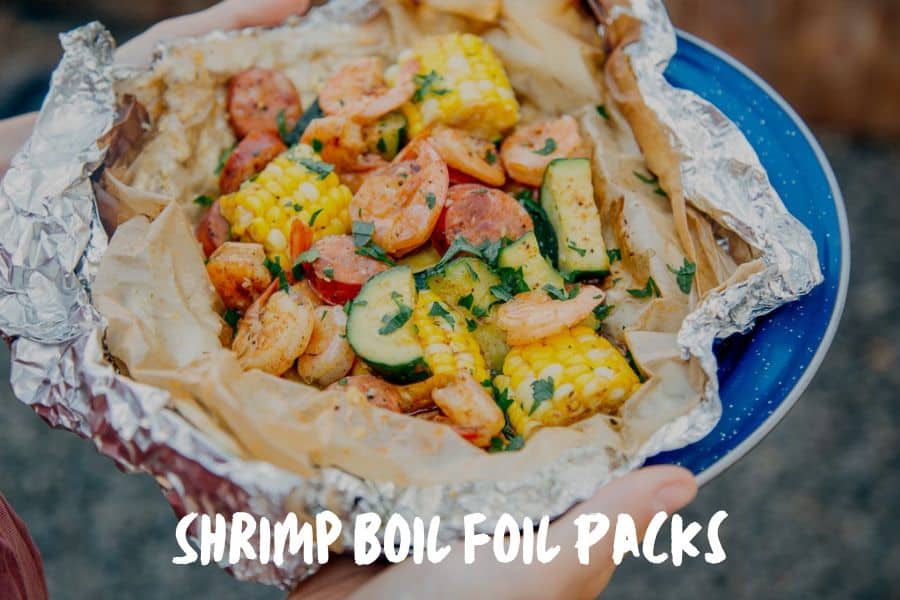 Shrimp Boil Foil Packs 