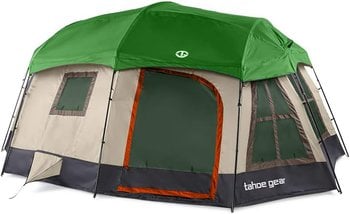 Tahoe Gear Ozark 16-Person Cabin Tent