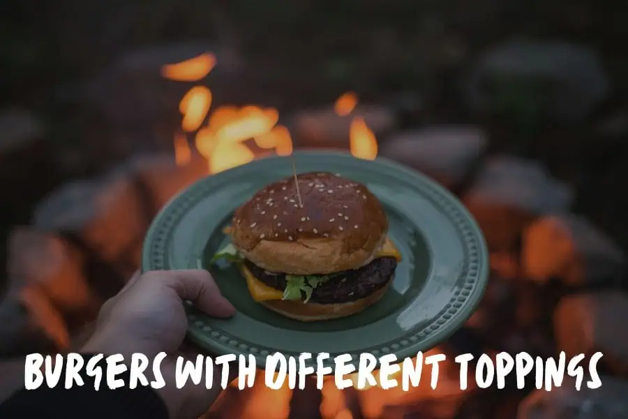 Burgers with Different Toppings