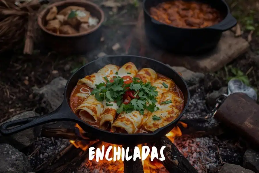 Campfire Enchiladas Meal