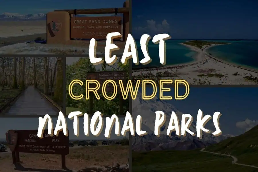 The Least Crowded Nationwide Parks to Go to