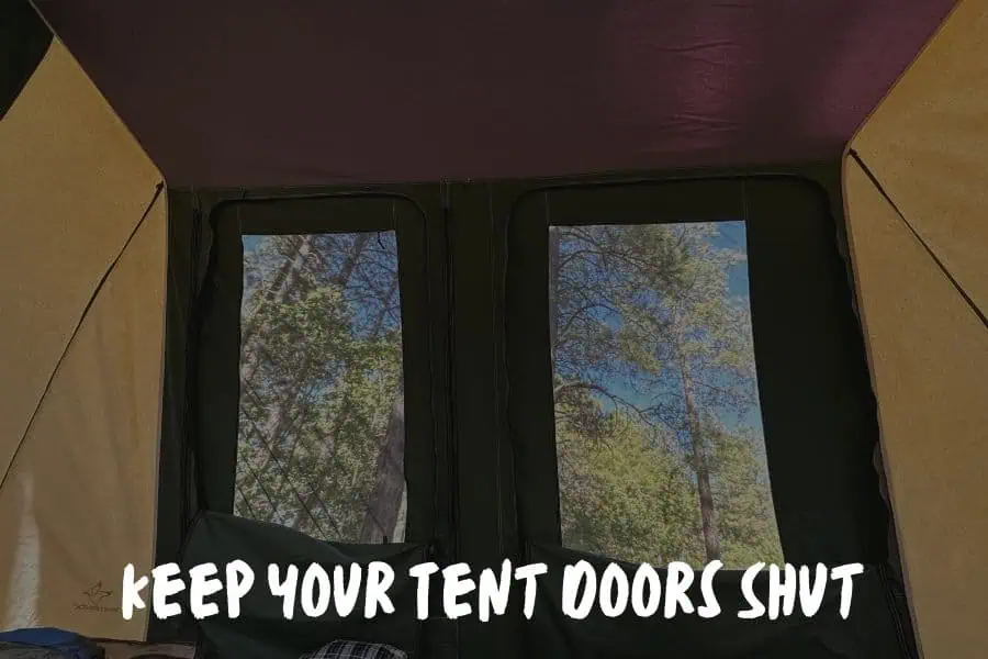 Keeping Bugs Out of Your Tent