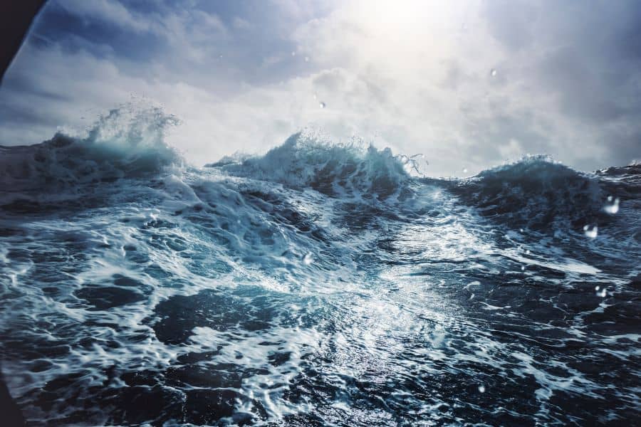 Rough Waters Push Pontoon to Its Limits