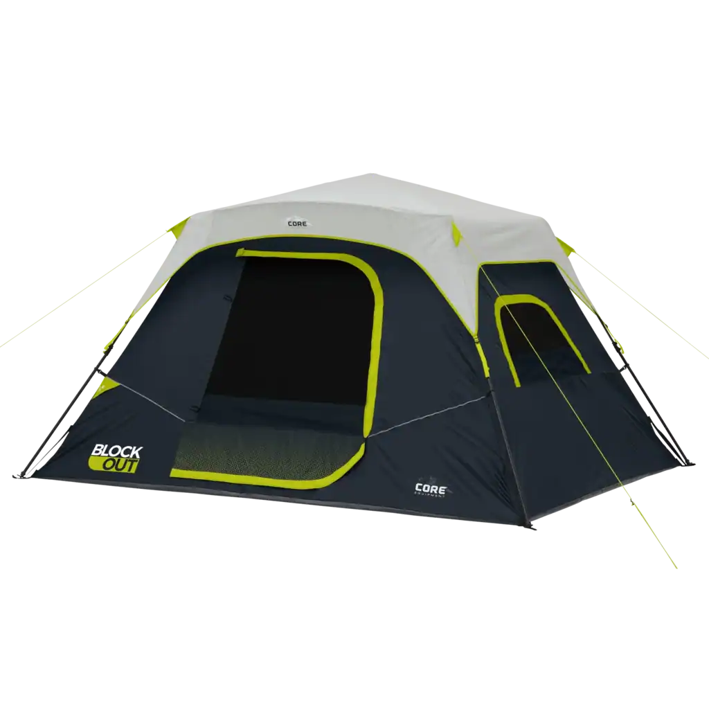 CORE 6 Person Instant Cabin Blockout Tent