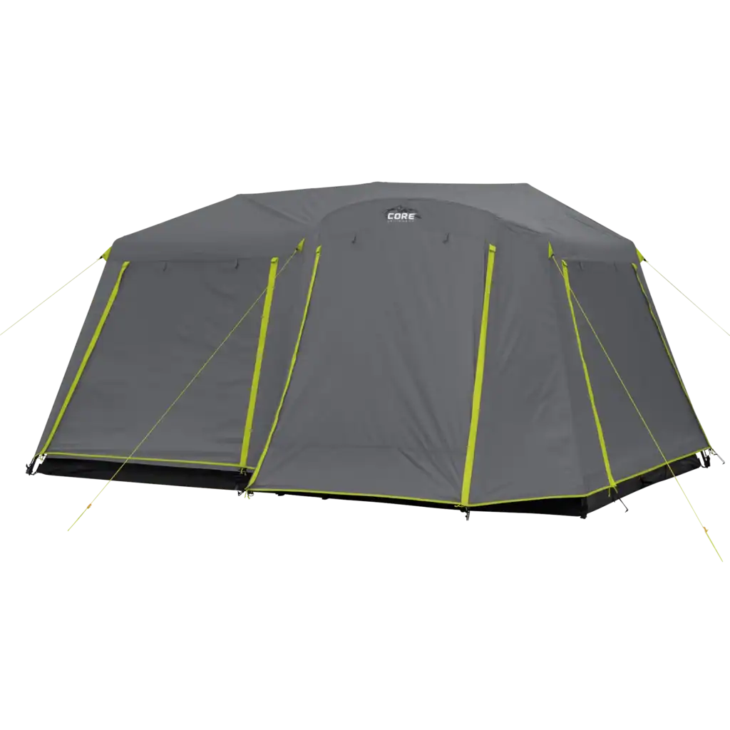 CORE 9 Person Instant Cabin Tent with Full Rainfly