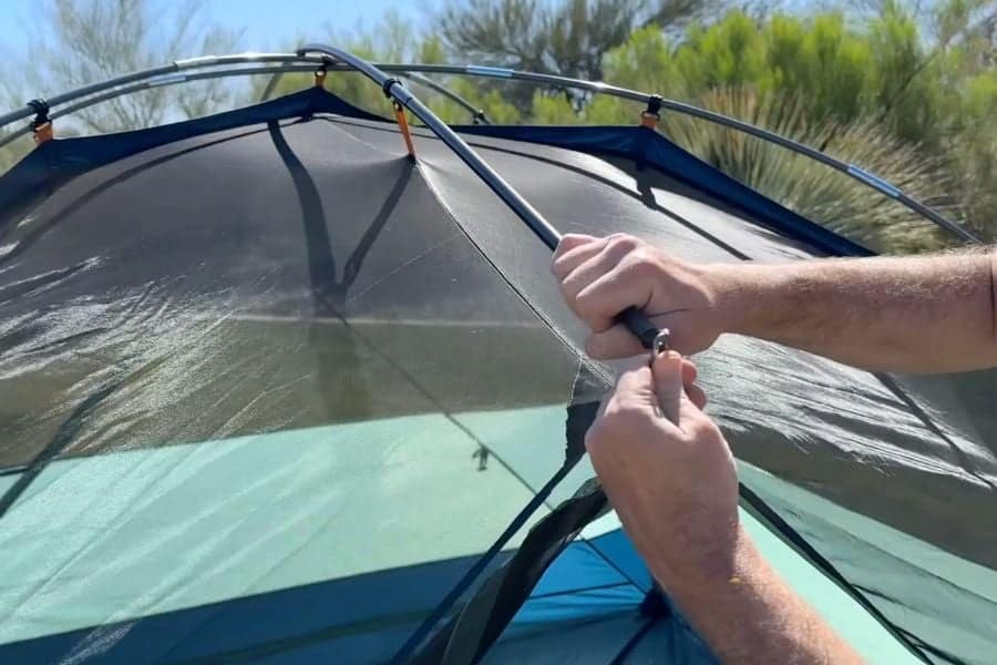 Fiberglass poles are the weak point in quality and durability