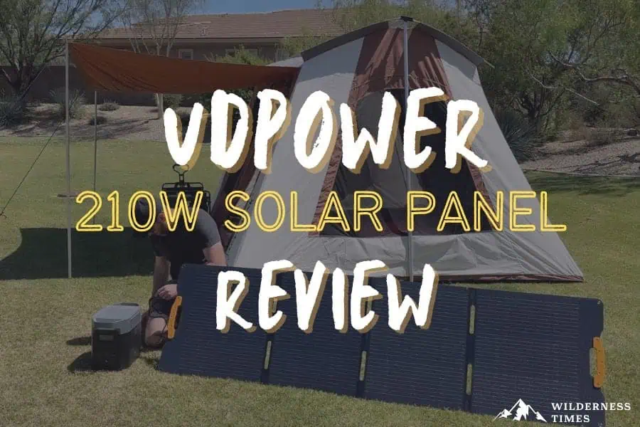 UDPower 210W Solar Panel Review